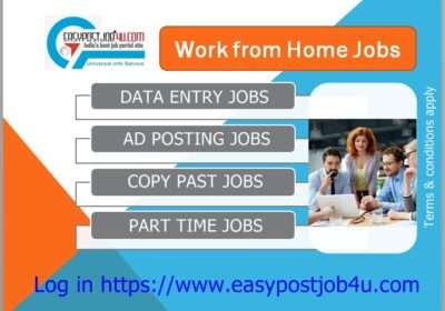 Earn from your home by doing data entry Job.  